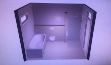 De Spaan Microcement Badkamer Microbeton Naadloos Wanden Douche 3D ontwerp 2