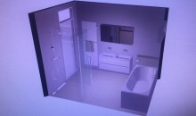 De Spaan Microcement Badkamer Microbeton Naadloos Wanden Douche 3D ontwerp 3