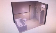 De Spaan Microcement Badkamer Microbeton Naadloos Wanden Douche 3D ontwerp 4